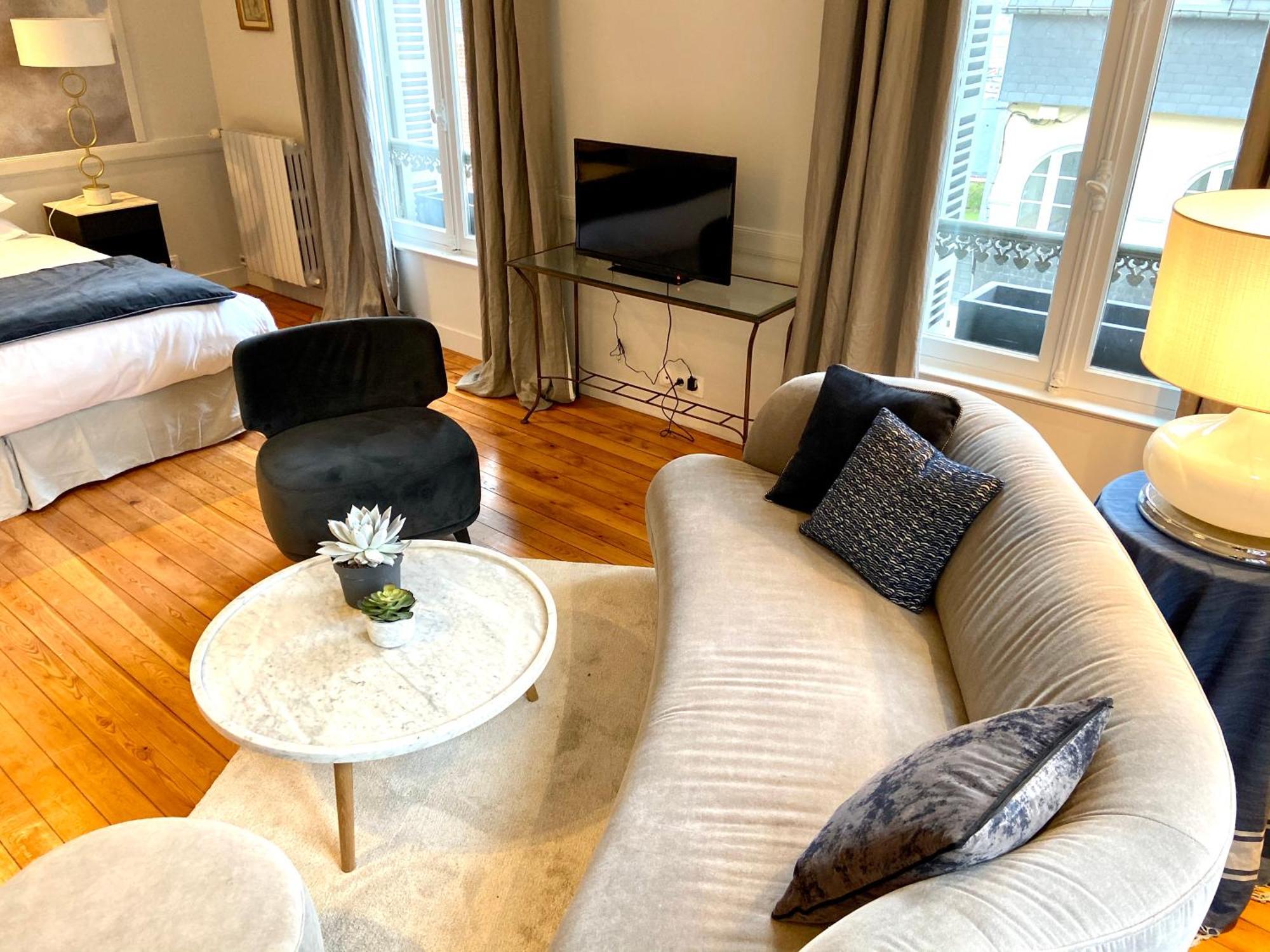 Villa Du Cedre Honfleur Camera foto